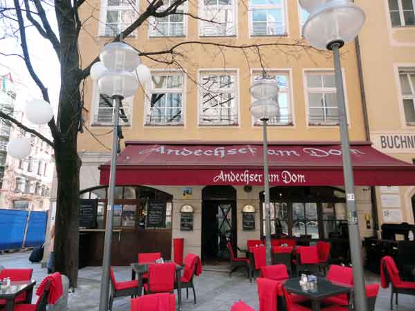 Andechser Am Dom Restaurant in Munich, Germany