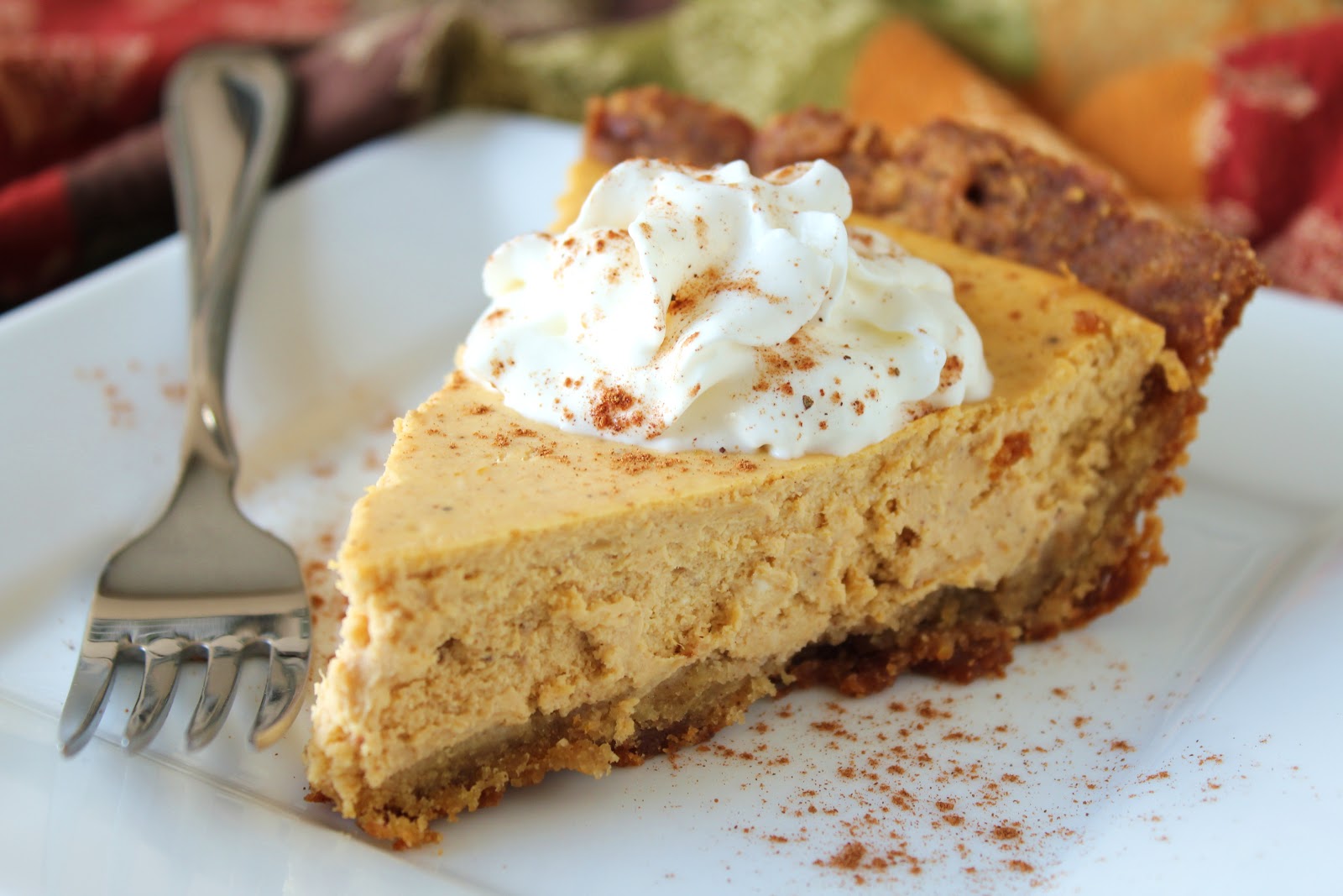 Pumpkin cheesecake