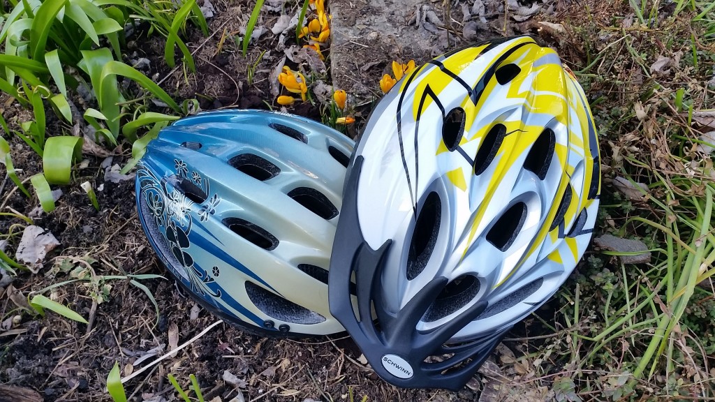 cycling helmets photo
