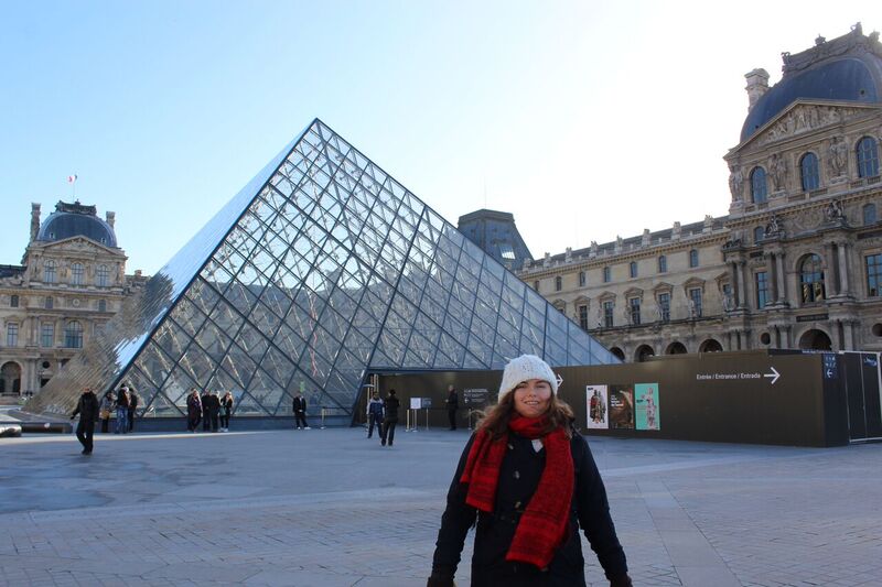 Katy and Louvre Wendy Experience Paris - tips from a traveling artisan