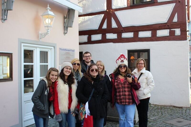 Traveling group Wendy The cathedral and city of Ulm