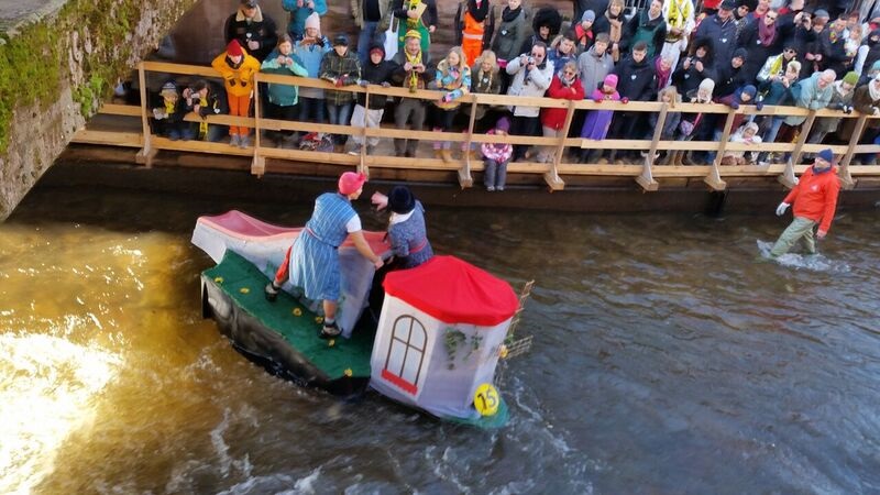 132324 on river Gemma Schramberg Fastnacht Boat Race and Parade