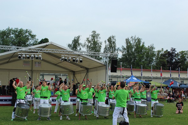 MIG Fun band at 4th of July Wendy Fireworks A BLAZIN’ in Baden-Württemberg June 16